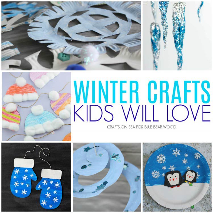 Winter Paper Plate Crafts for Kids - Easy Crafts For Kids